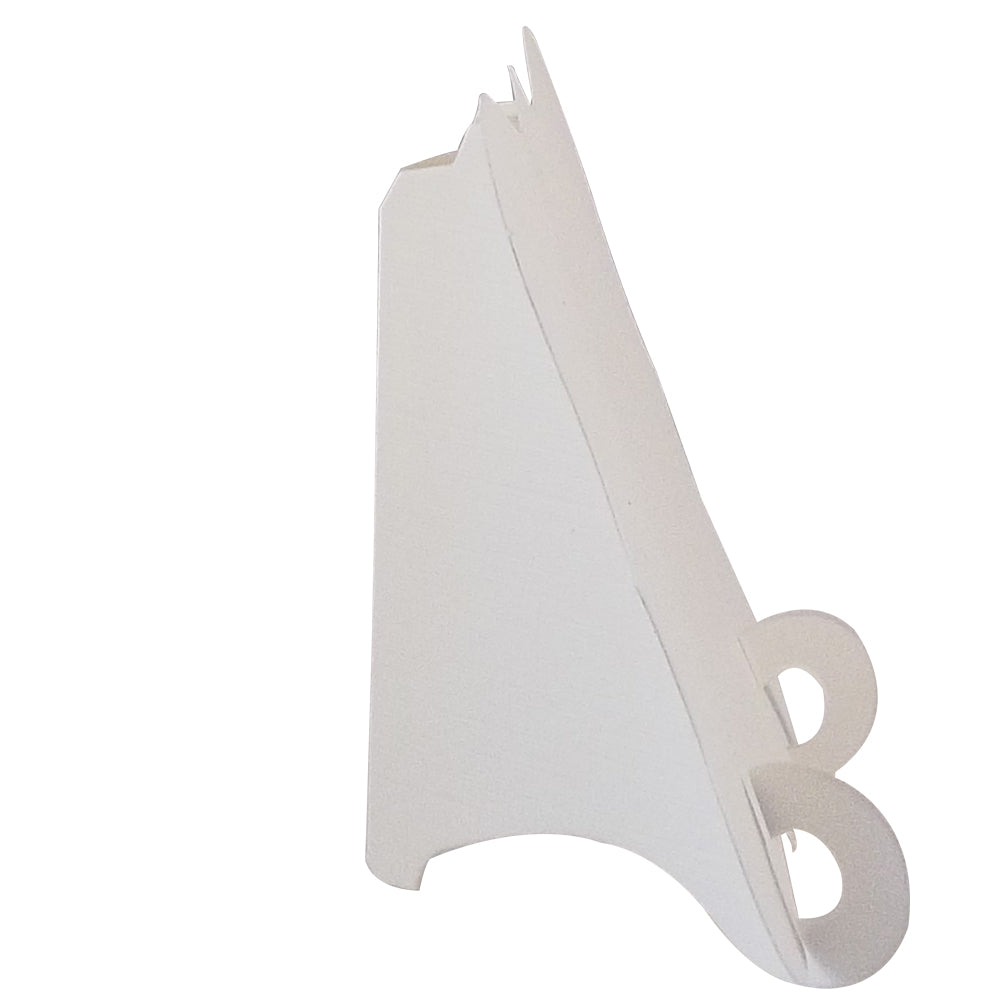 24 x Linen White Elegant Place Cards, Perfect for Stylish Weddings & Parties. Tableware UK Card Crafts