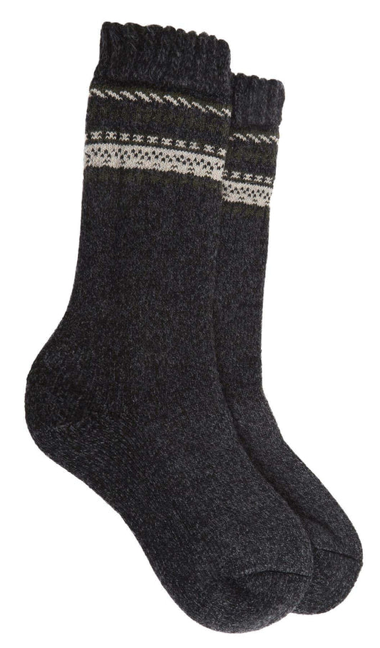 3 Pairs Mens Merino Wool Thermal Hiking Boot Socks Reinforced Heel Toe Cushioning Outdoor Work Running by Sock Stack