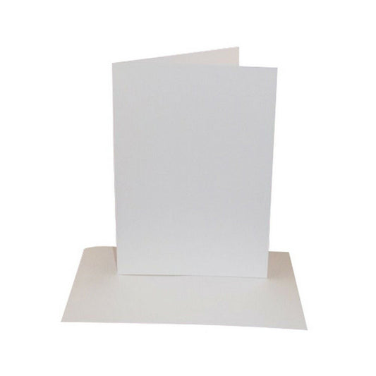 A5 Coloured Greeting Card Blanks & Envelopes – Choose Colour & Quantity