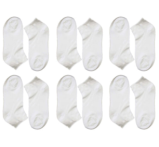 6 Pairs Mens Lightweight Breathable Cotton Blend Ankle Trainer Socks with Arch Support for Running Gym Everyday Wear in Black White Navy Grey Sizes UK 6-11 EUR 39-45 by Sock Stack