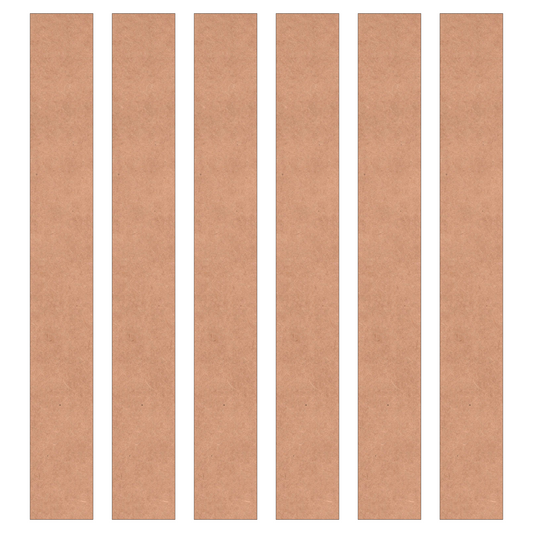 Brown Kraft Paper Chain Card Strips. 5 Meter / 16 Feet Long. Wedding Party Decor