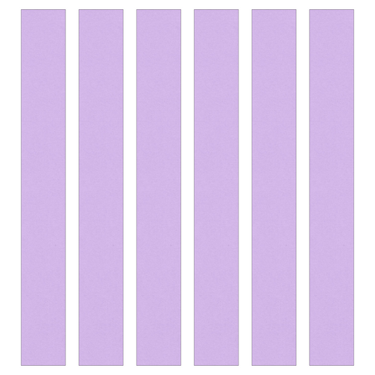 Lilac Paper Chain Card Strips. 5 Meter / 16 Feet Long. Wedding Party Decor