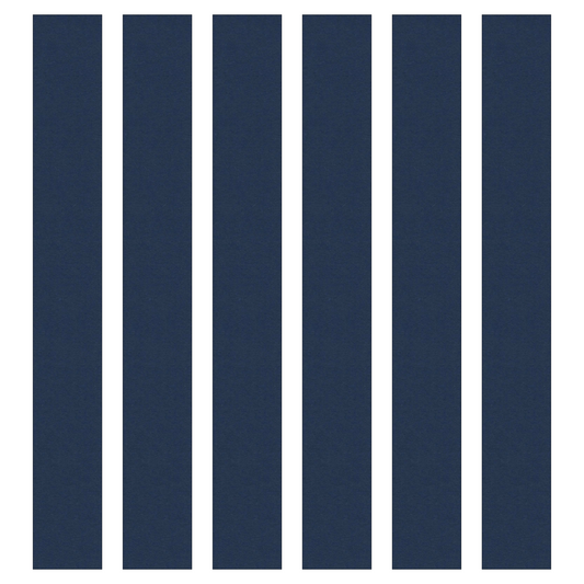 Navy Blue Paper Chain Strips. 5 Meters /16 Feet. Party Christmas Decorations