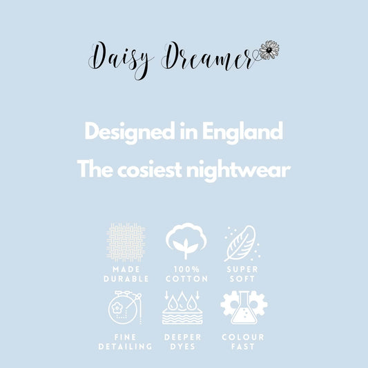 Luxury Women's Terry Cotton Bath Robe Ultra-Absorbent Soft Cozy Dressing Gown for Home Spa Gym Travel by Daisy Dreamer