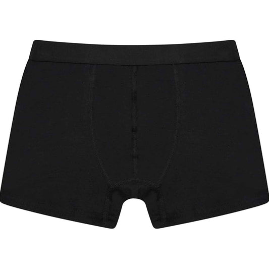 Pack of 6 Men's Cotton Rich Comfort Fit Boxer Trunk Underwear Breathable Stretch Waistband Soft Plain Boxers Multiple Sizes by Sock Stack