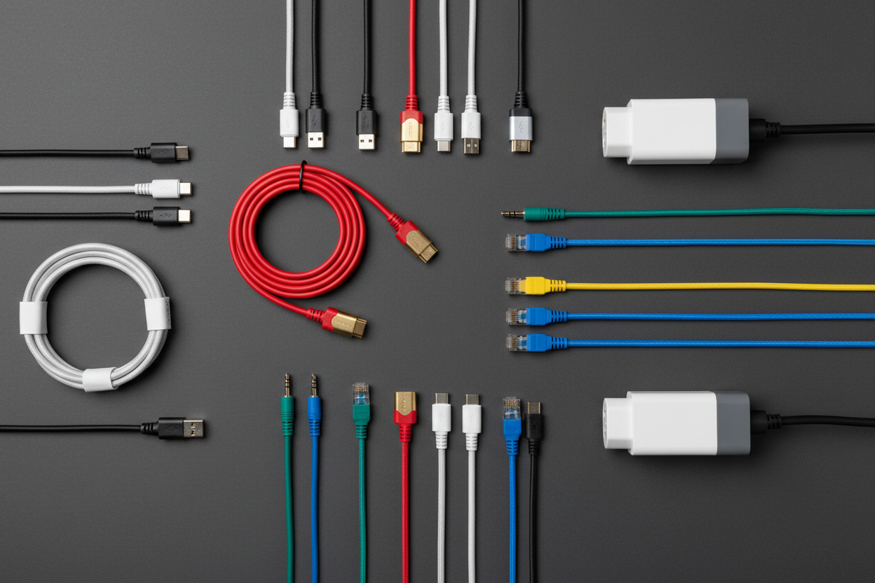 Cables, Leads & Connecters
