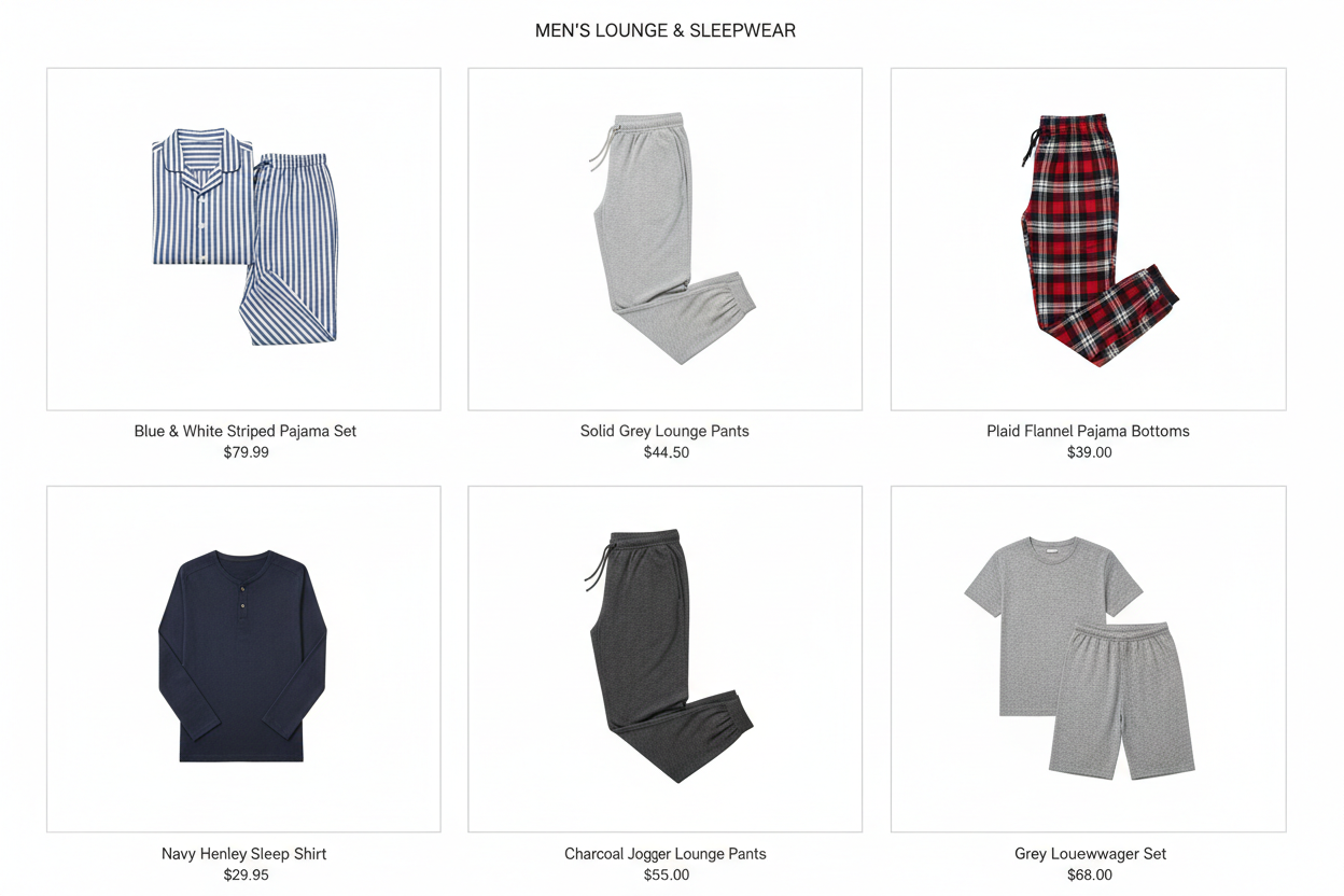 Men's Sleep & Lounge Wear