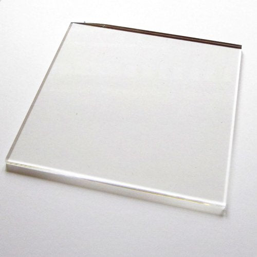 100mm x 100mm Square Lightweight Acrylic Stamping Block