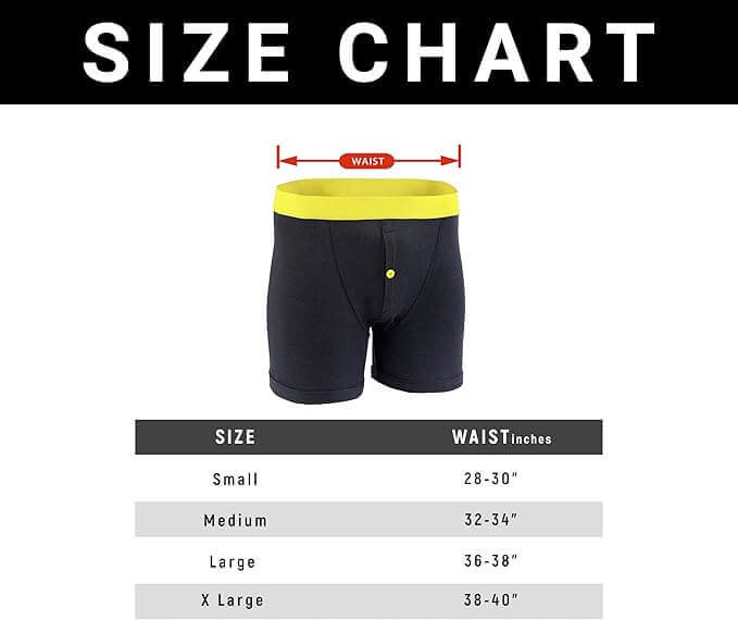 6 Pack Classic Menswear Black Cotton Blend Boxer Shorts Breathable Activewear Comfortable Stretch Colourful Waistband Durable Lightweight Button Fly Underwear MB08 by Sock Stack