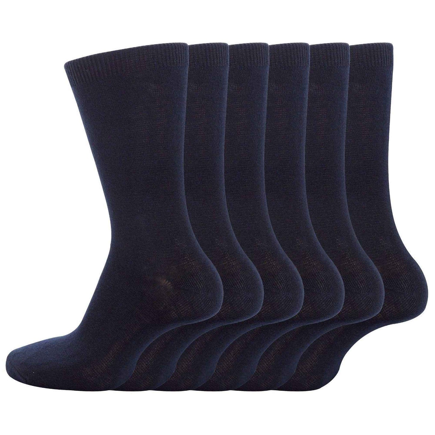12 Pairs Kids Cotton School Socks Breathable Durable Ankle Socks Boys Girls Uniform Navy Grey Black White Sizes 2 to 12 by Sock Stack