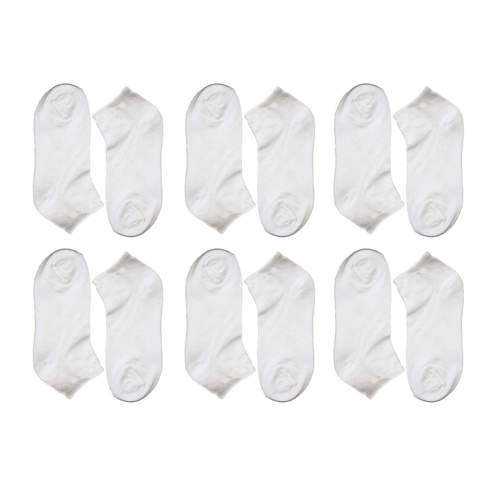 Sock Stack Mens Trainer Socks 12 Pairs Breathable Cotton Blend Arch Support Anti Crimping