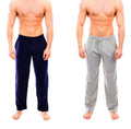 Sock Stack 2 Pack Mens Cotton Lounge Bottoms Stretchable PJ Pants Durable Cosy Cosy Super Soft Lounge Comfort