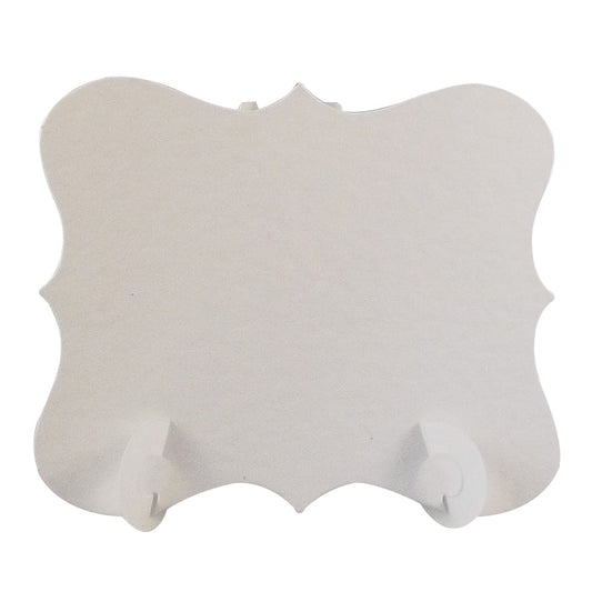 24 x Hammered White Elegant Place Cards, Perfect for Stylish Weddings & Parties. Tableware UK Card Crafts