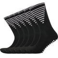 Sock Stack 3 Pairs Black Anti Slip Football Grip Socks For Men Sports Socks For Gym Running Yoga Trekking Hiking All Day Comfort And Traction