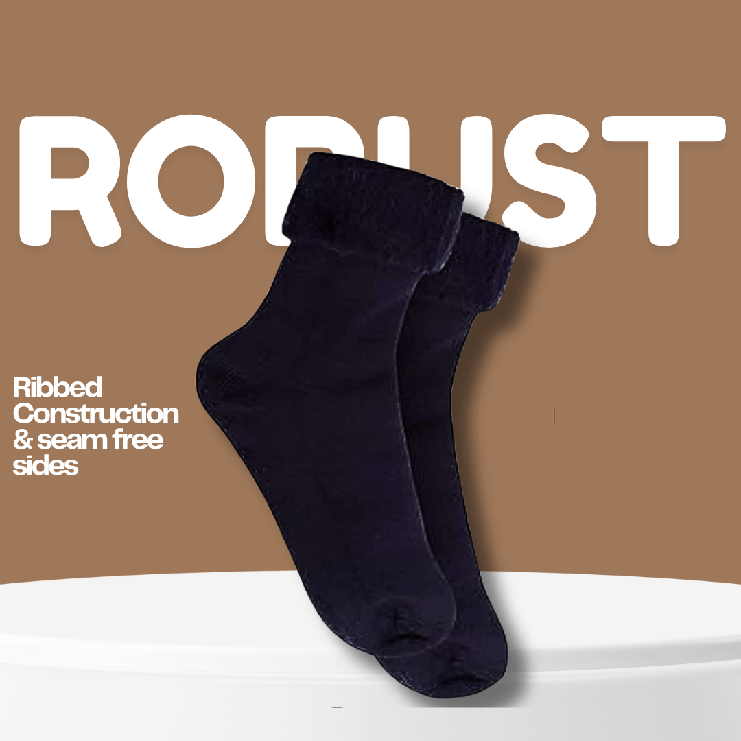 3 Pairs Mens Super Soft Fluffy Thermal Bed Socks Warm Cozy Stylish Designs UK Sizes 6-11 Perfect Gift by Sock Stack