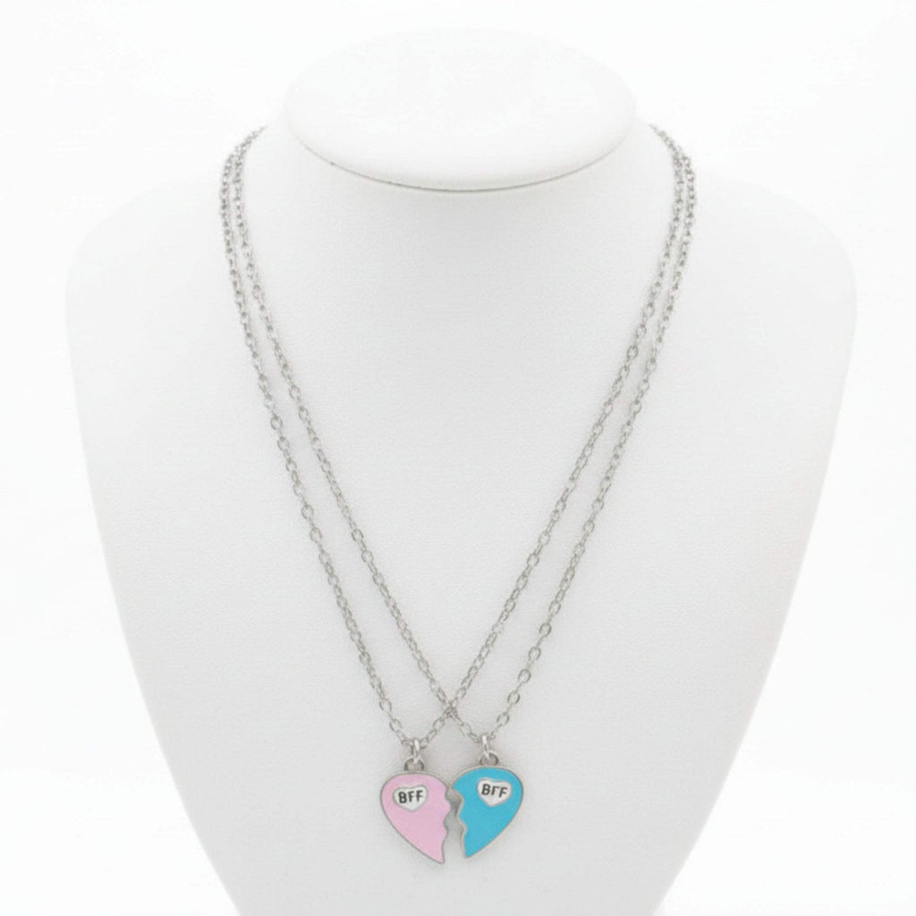 Honey Love Couple Pendant Necklace – Romantic Matching Jewelry Gift for Him & He