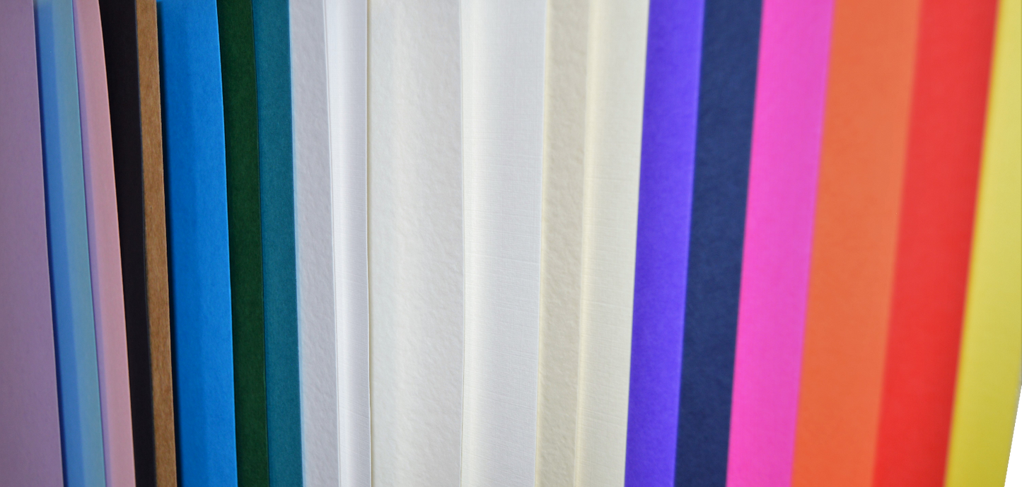 A6 Coloured Greeting Card Blanks & Envelopes - Choose Colour & Quantity