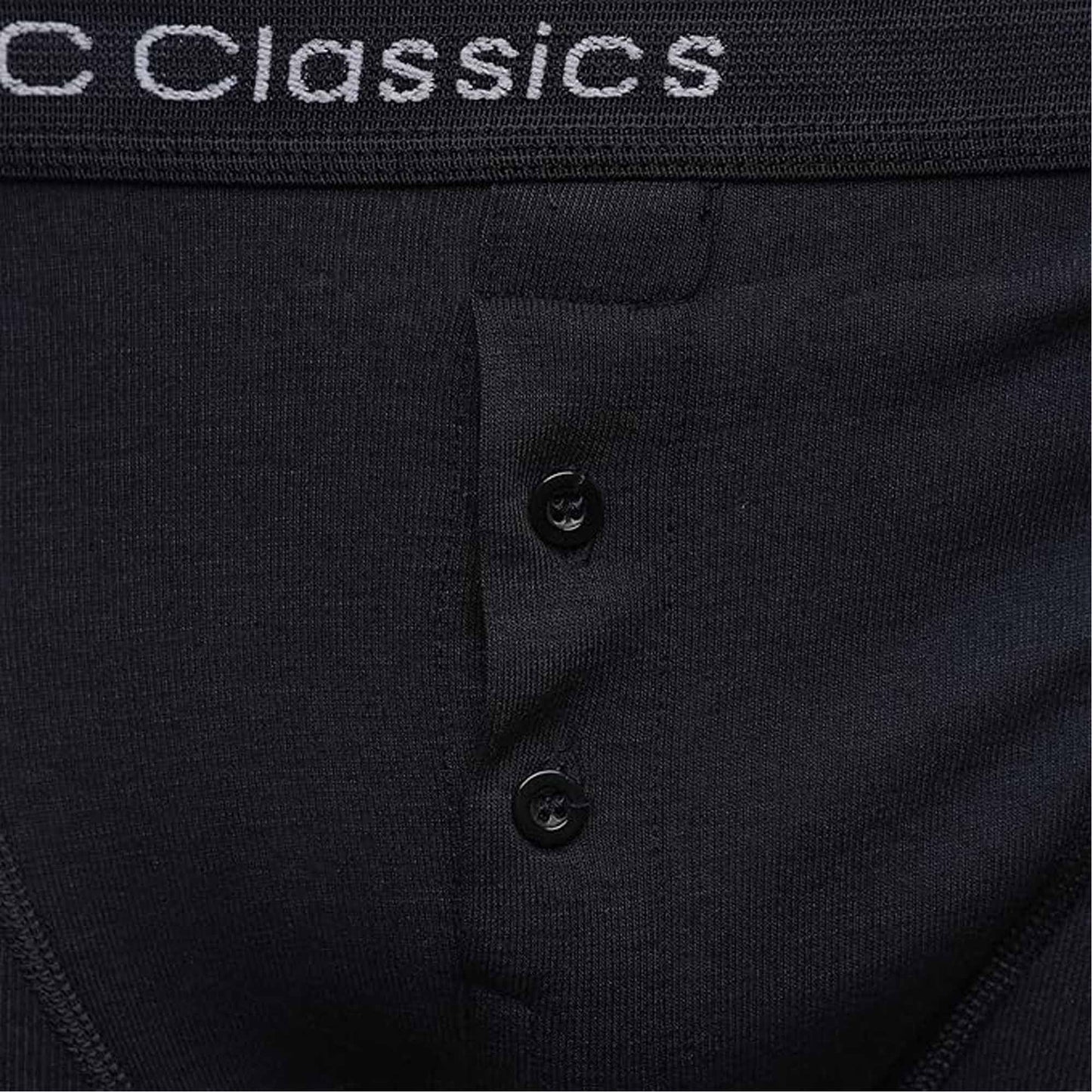 6 Pack Boys Boxer Shorts Cotton Rich Black Moisture-Wicking Button Fly Elasticated Breathable Underwear for Active Kids by Sock Stack