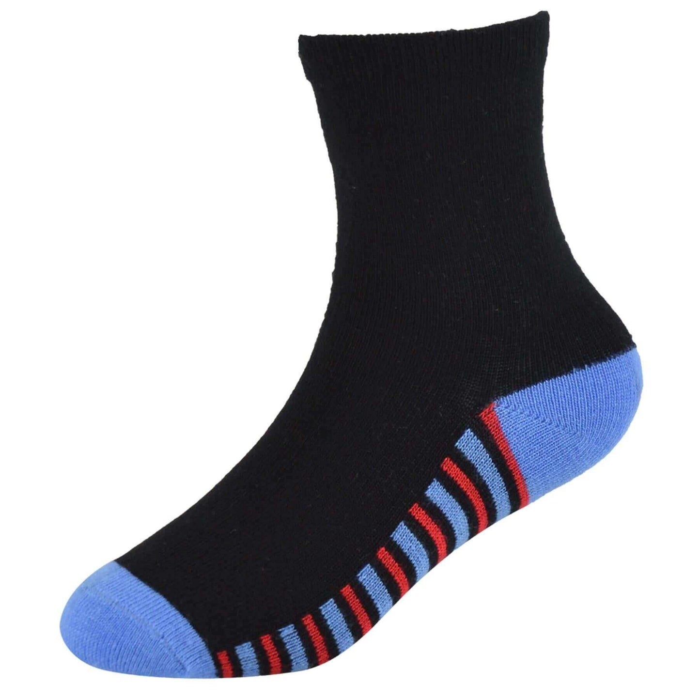 6 Pairs Kids Bamboo Socks Breathable Anti-Bacterial Moisture-Wicking Soft Comfortable Casual Socks for Boys and Girls Ages 2-13 Eco-Friendly Hypoallergenic Durable by Sock Stack