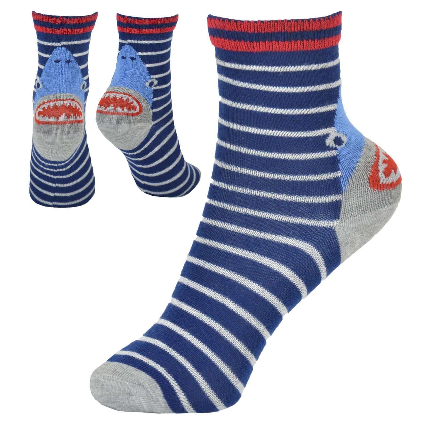 6 Pairs Kids Bamboo Socks Breathable Anti-Bacterial Moisture-Wicking Soft Comfortable Casual Socks for Boys and Girls Ages 2-13 Eco-Friendly Hypoallergenic Durable by Sock Stack