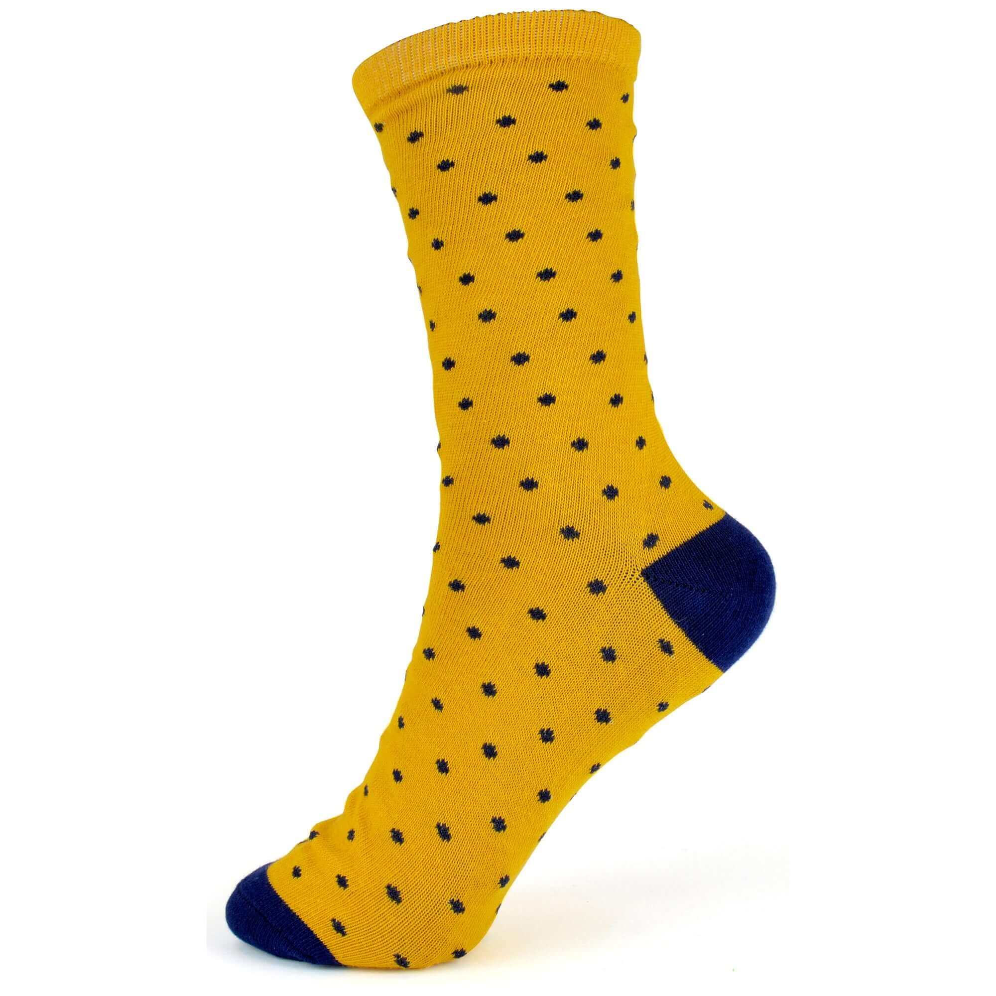 Sock Stack Womens Cotton Rich Socks 6 Pairs UK Size 4 To 7 Breathable Durable With Stripes Dots Leopard Fox Dog Cat Prints