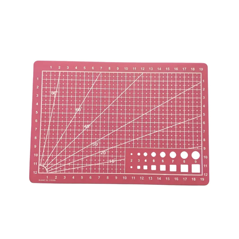 Pink A5 Double-sided Cutting Mat - Ultra Thin Mat