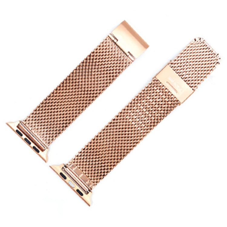 304 Stainless Steel Milanese Watch Band with Connector For Apple Watch Series 10 42mm / 9&8&7 41mm / SE 3&SE 2&6&SE&5&4 40mm / 3&2&1 38mm, For Apple Watch Series 7  41mm / & 6 & SE & 5 & 4 40mm