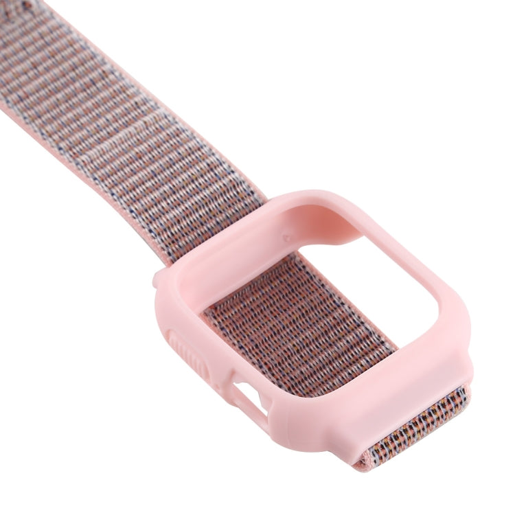 For Apple Watch Ultra 49mm&Watch Ultra 2 49mm / Series 10 46mm / 9&8&7 45mm / SE 3&SE 2&6&SE&5&4 44mm / 3&2&1 42mm Nylon Watch Band with Hook and Loop Fastener, For Apple Watch Series 7 45mm / 6 & SE & 5 & 4 44mm / 3 & 2 & 1 42mm                       ...