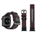 Jeep Style Nylon Wrist Watch Band with Stainless Steel Buckle for Apple Watch Series 3 & 2 & 1 42mm, 42mm