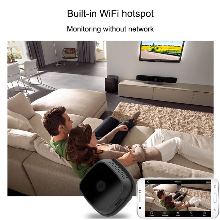 CAMSOY C9 HD 1280 x 720P 70 Grad Weitwinkel Drahtlose WiFi Tragbare Intelligente Überwachungskamera, unterstützt Infrarot-Nachtsicht & Bewegungserkennungsalarm & Schleifenaufzeichnung & zeitgesteuerte Aufnahme, C9