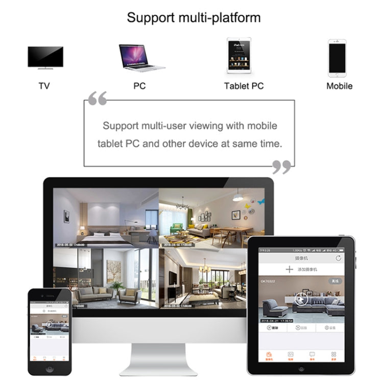 CAMSOY C9 HD 1280 x 720P 70 Grad Weitwinkel Drahtlose WiFi Tragbare Intelligente Überwachungskamera, unterstützt Infrarot-Nachtsicht & Bewegungserkennungsalarm & Schleifenaufzeichnung & zeitgesteuerte Aufnahme, C9