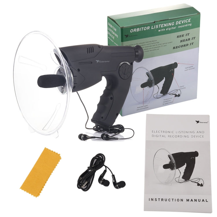 Solaraway TN-02 8X Prism Optical System Orbitor Natural Observer with Digital Recording, Support TF Card & Headphone Jack, 8X Natural Observer