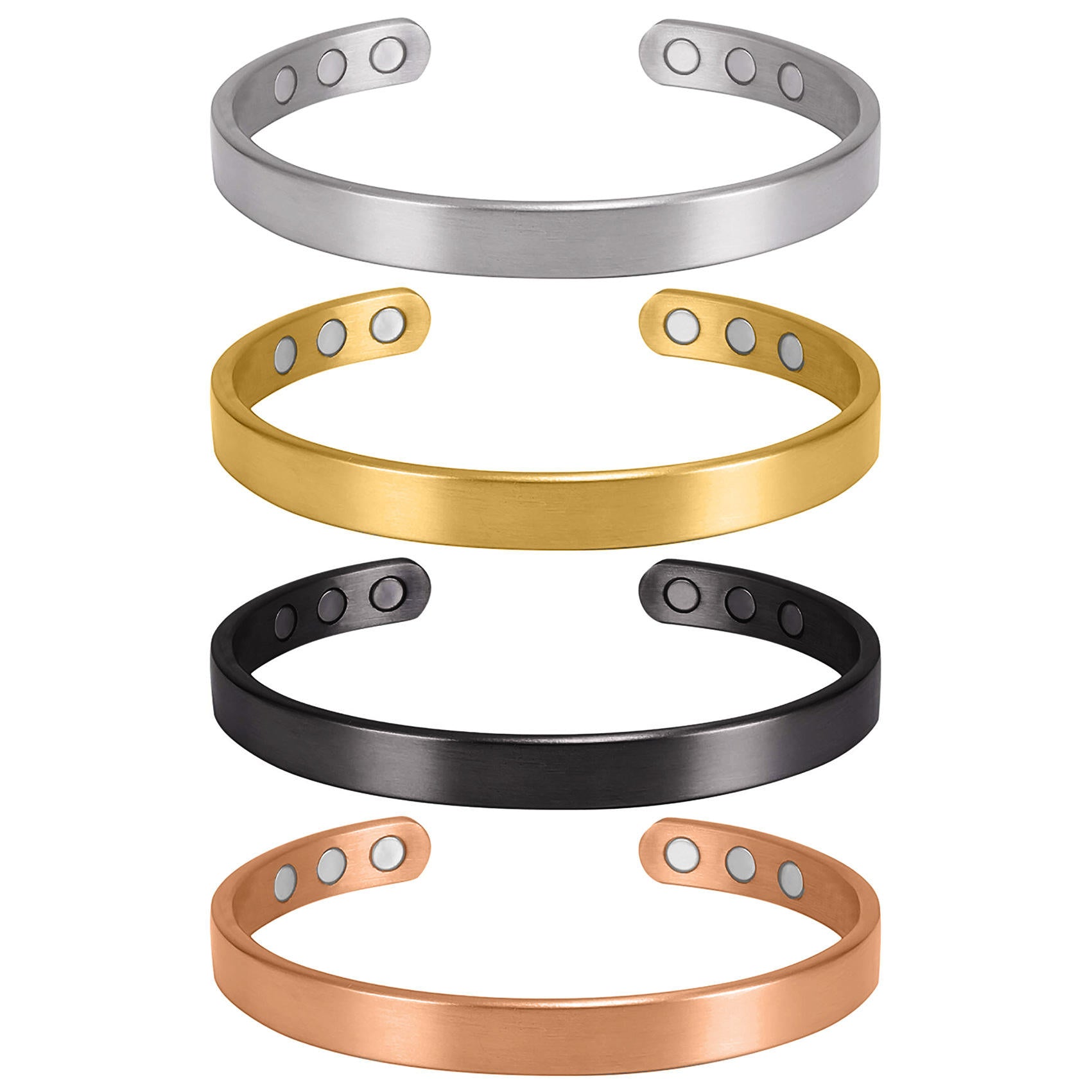 Pure Copper Cuff Bracelet – Adjustable Vintage Open Bangle, Healing Jewelry for Men & Women