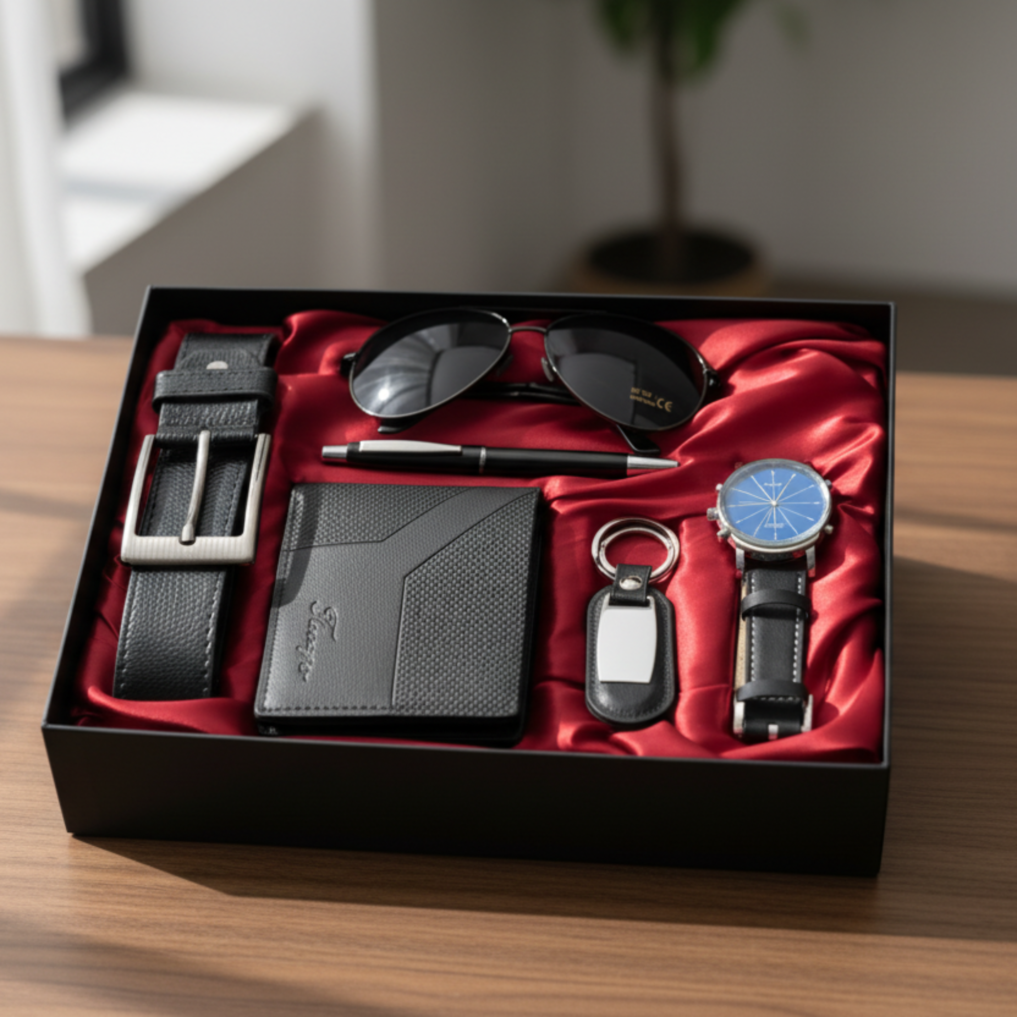 Men’s Matching Accessories Set – Stylish Gift for Him, Perfect Birthday, Anniversary & Holiday Present