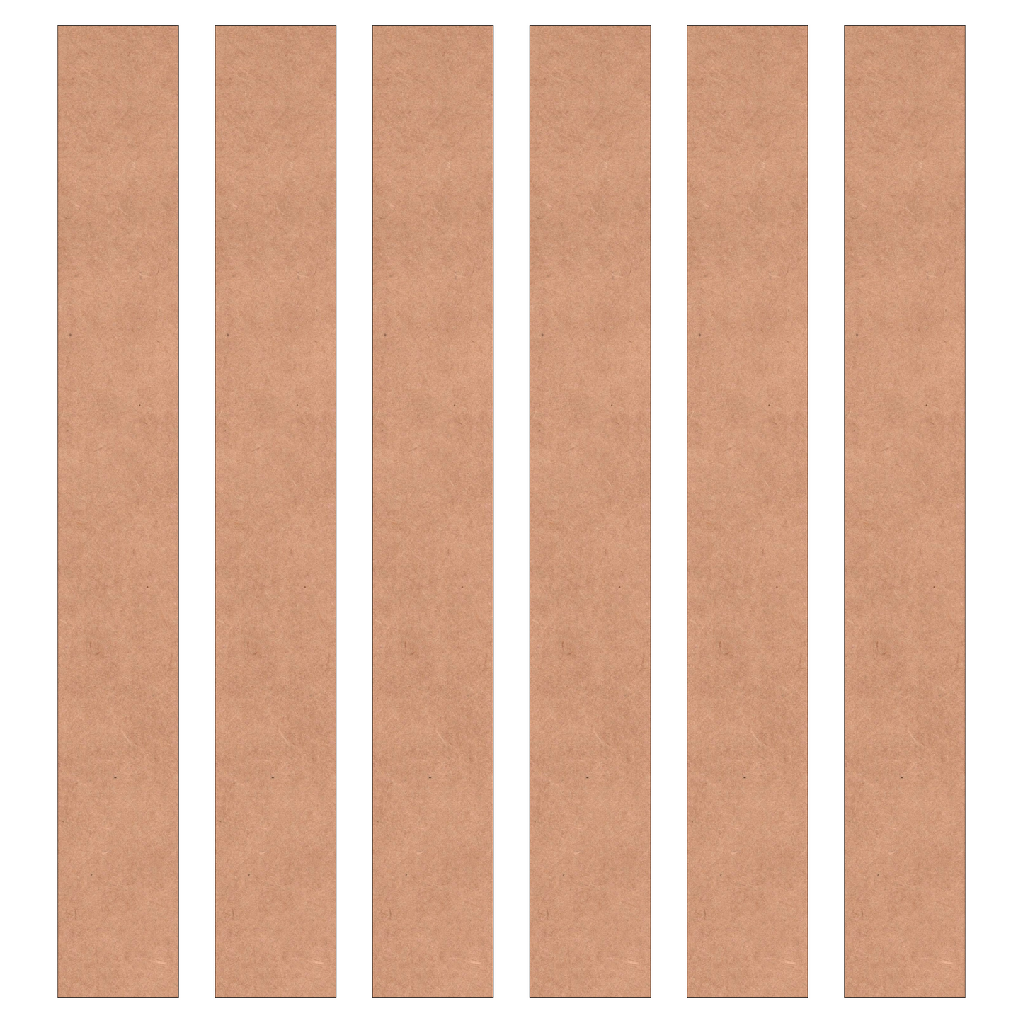 Brown Kraft Paper Chain Card Strips. 5 Meter / 16 Feet Long. Wedding Party Decor