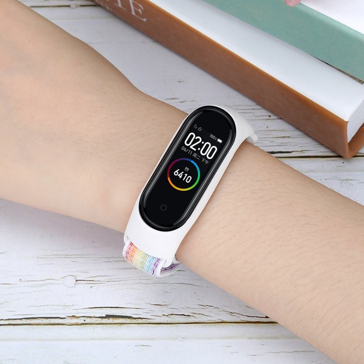 Smart Watch Nylon Woven Watch Band for Xiaomi Mi Band 3 / 4