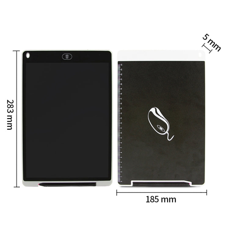 Portable 12 inch LCD Writing Tablet Drawing Graffiti Electronic Handwriting Pad Message Graphics Board Draft Paper with Writing Pen, 12 inch White, 12 inch Black, 12 inch Green, 12 inch Blue, 12 inch Red