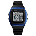 SKMEI 1278 Fashionable Outdoor 50m Waterproof Digital Watch Student Sports Wrist Watch Support 5 Group Alarm Clocks
