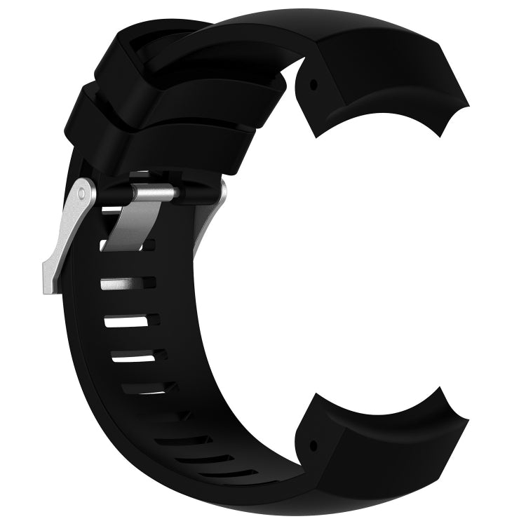 Silicone  Watch Band for SUUNTO Core ALU Black