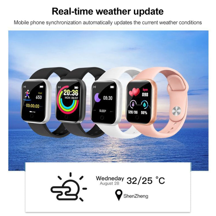 Y68 1.44-Inch Smart Watch – Heart Rate, Blood Pressure & Blood Oxygen Monitoring