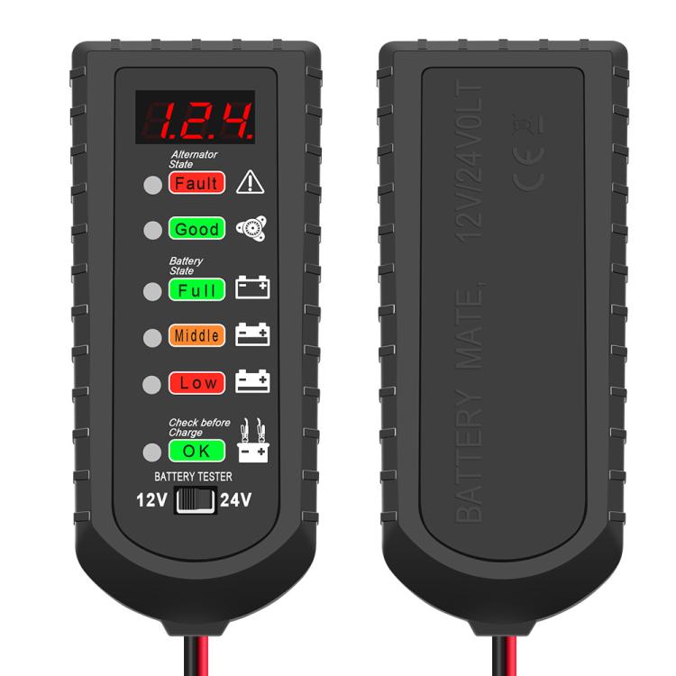 12V / 24V Automotive Battery Voltage Tester
