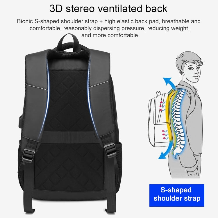 cxs-622 Multifunktionaler Oxford-Laptop-Rucksack