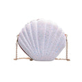 Shell Shape Fashion Sequined Single Shoulder Crossbody Bag
