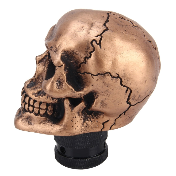 Universal Skull Head Shape Resin ABS Manual or Automatic Gear Shift Knob Fit for All Car, Gear Shift Knob 9