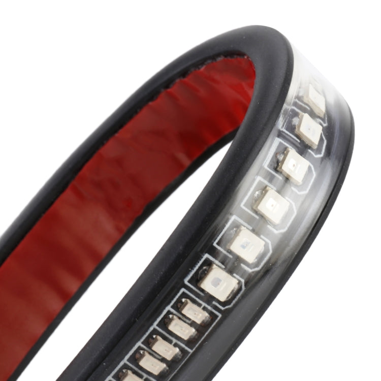 5W 12V 300LM Red+Yellow Light 32 LED Brake lights For Motorcycle, Cable Length:50cm, LED Brake lights
