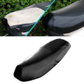Waterproof Motorcycle Black Leather Seat Cover Prevent Bask In Seat Scooter Cushion Protect, Size: M, Length: 48-54cm; Width: 25-35cm, Length: 48-54cm; Width: 25-35cm