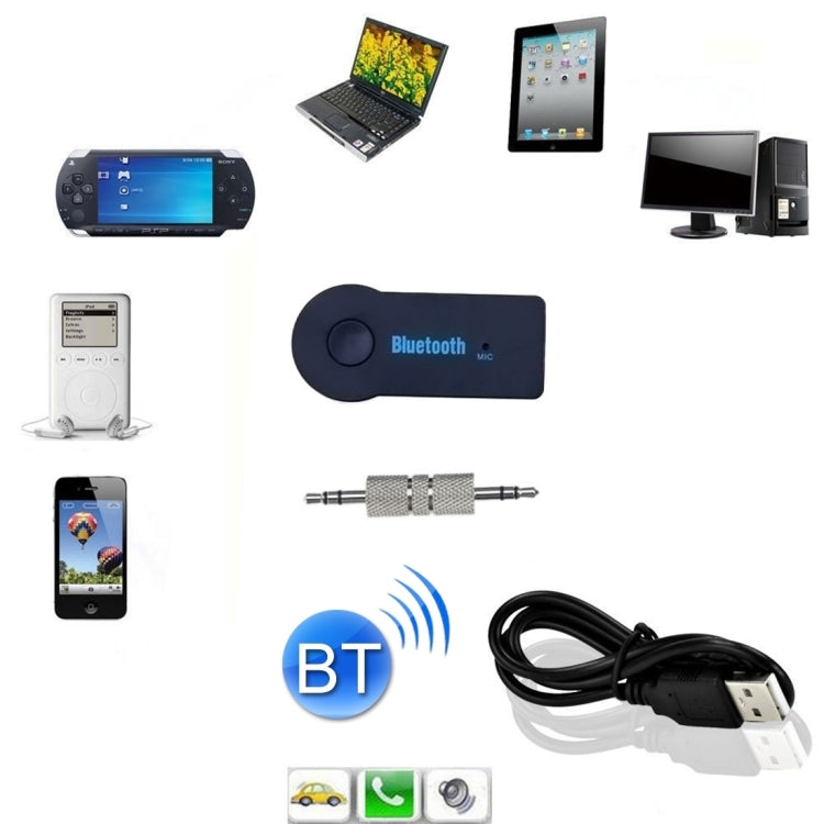 Tragbarer Einkanal-Bluetooth-Wireless-Musikempfänger Mini Boombox für iPhone / iPad / Auto / Kopfhörer / Stereo, unterstützt Bluetooth-Freisprechfunktion, Einkanal