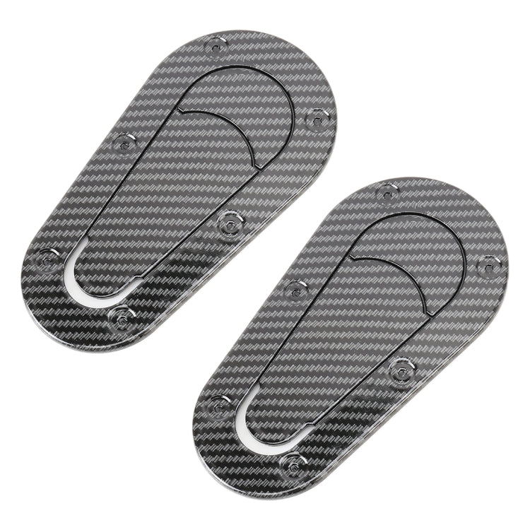 2 PCS Car Engine Lock Body Decorative Sticker, Lock Body Sticker