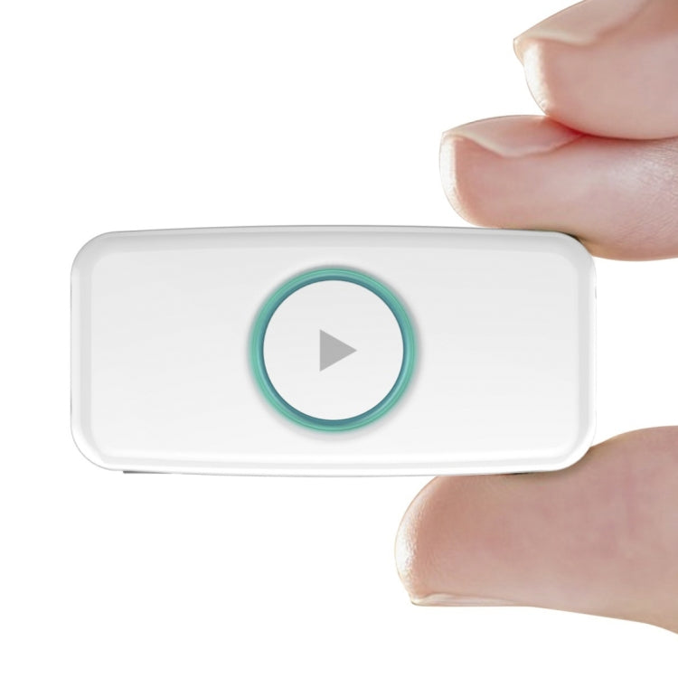 Doosl DSER102 Mini Car Bluetooth Wireless Music Receiver with 3.5mm Stereo Input Jack(White)