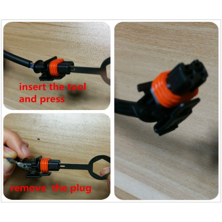 3 PCS Auto Car Plug Circuit Board Wire Harness Terminal Extraction Pick Connector Crimp Pin Back Needle Remove Tool, 3 PCS